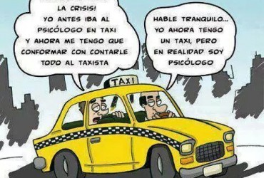 Taxista psicologia humor