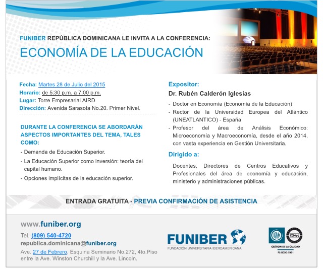 Conferencia Economia Educacion