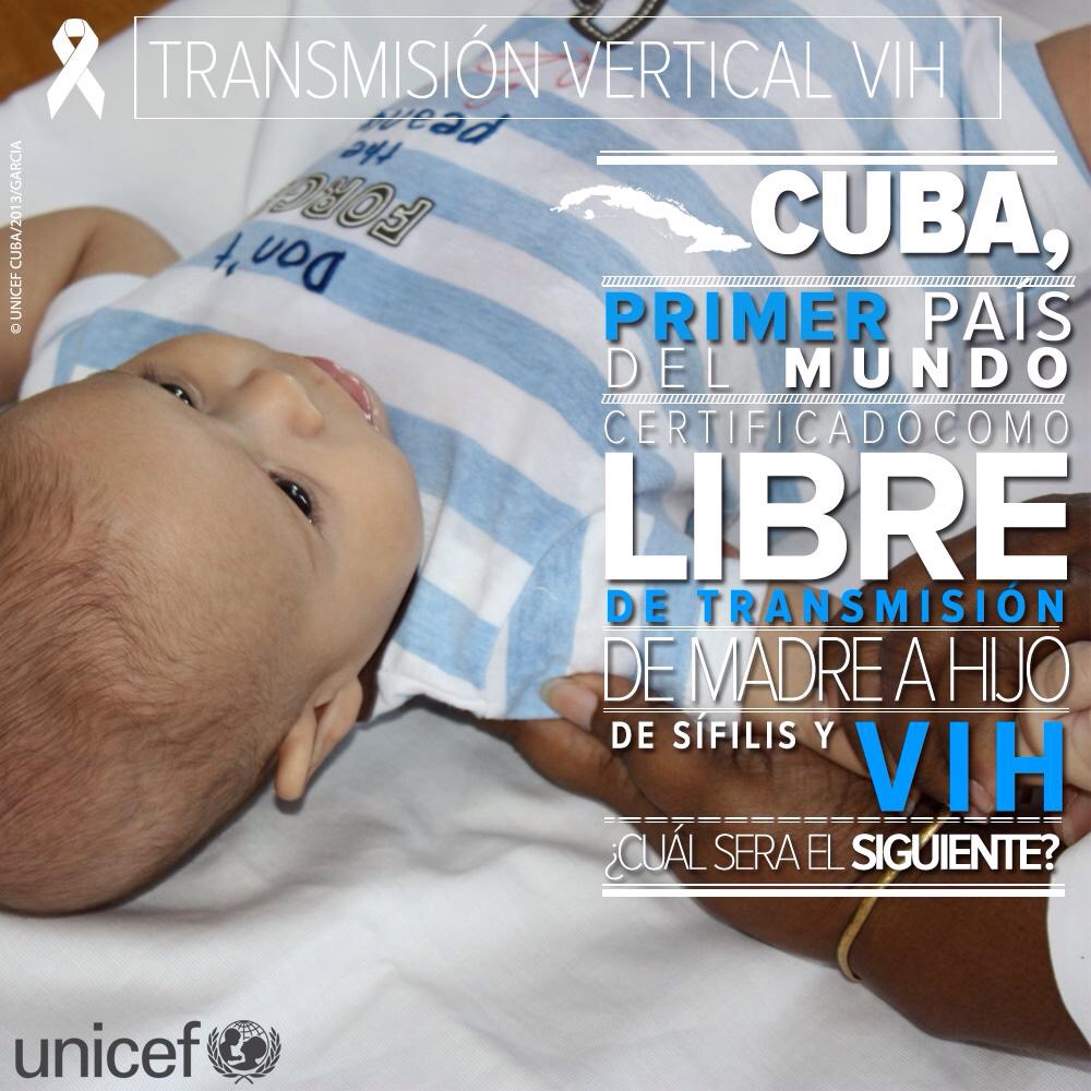 Cuba VIH UNICEF