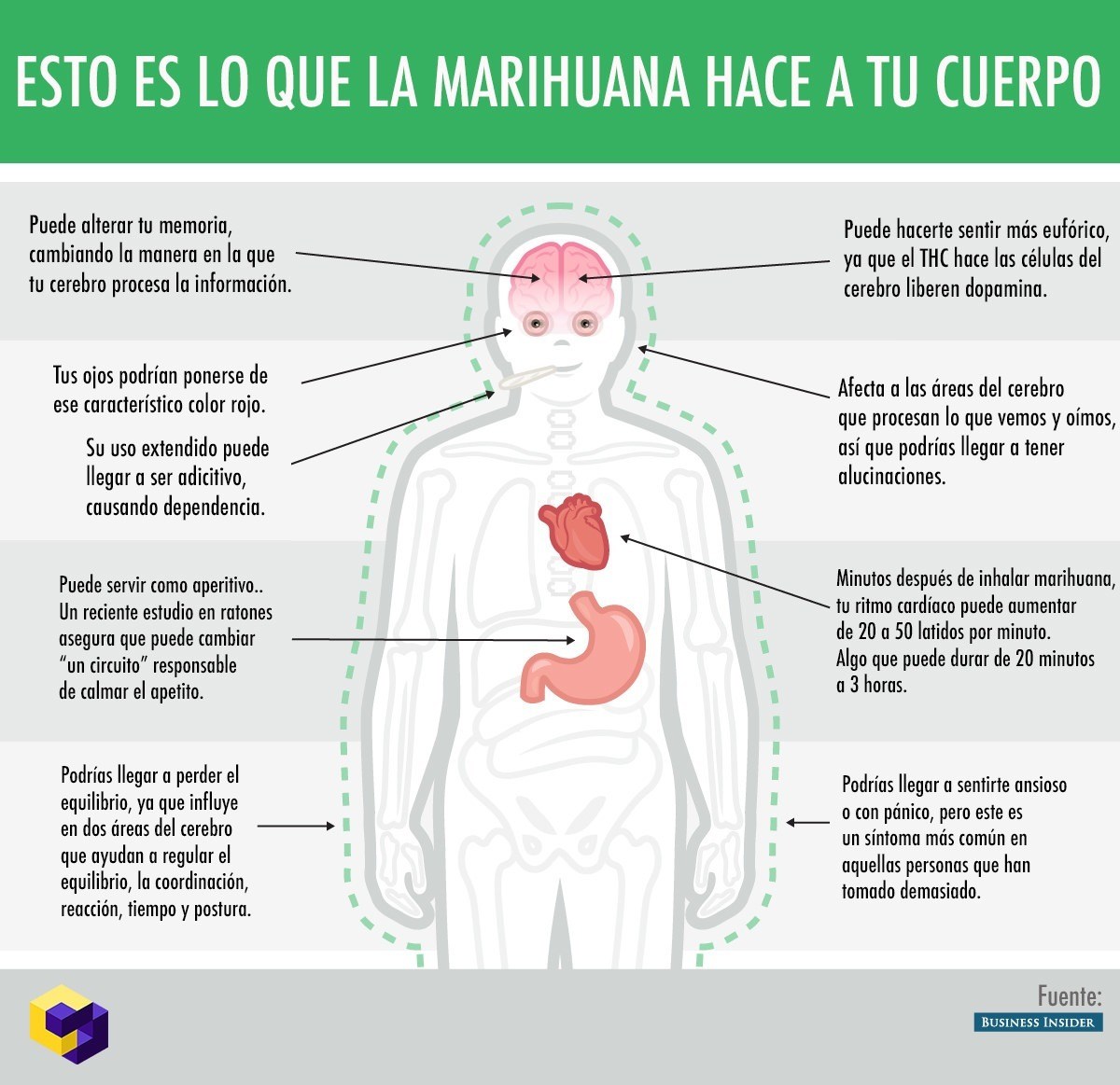 4/20: El Efecto De La Marihuana En Tu Cuerpo | Maspsicologia.com